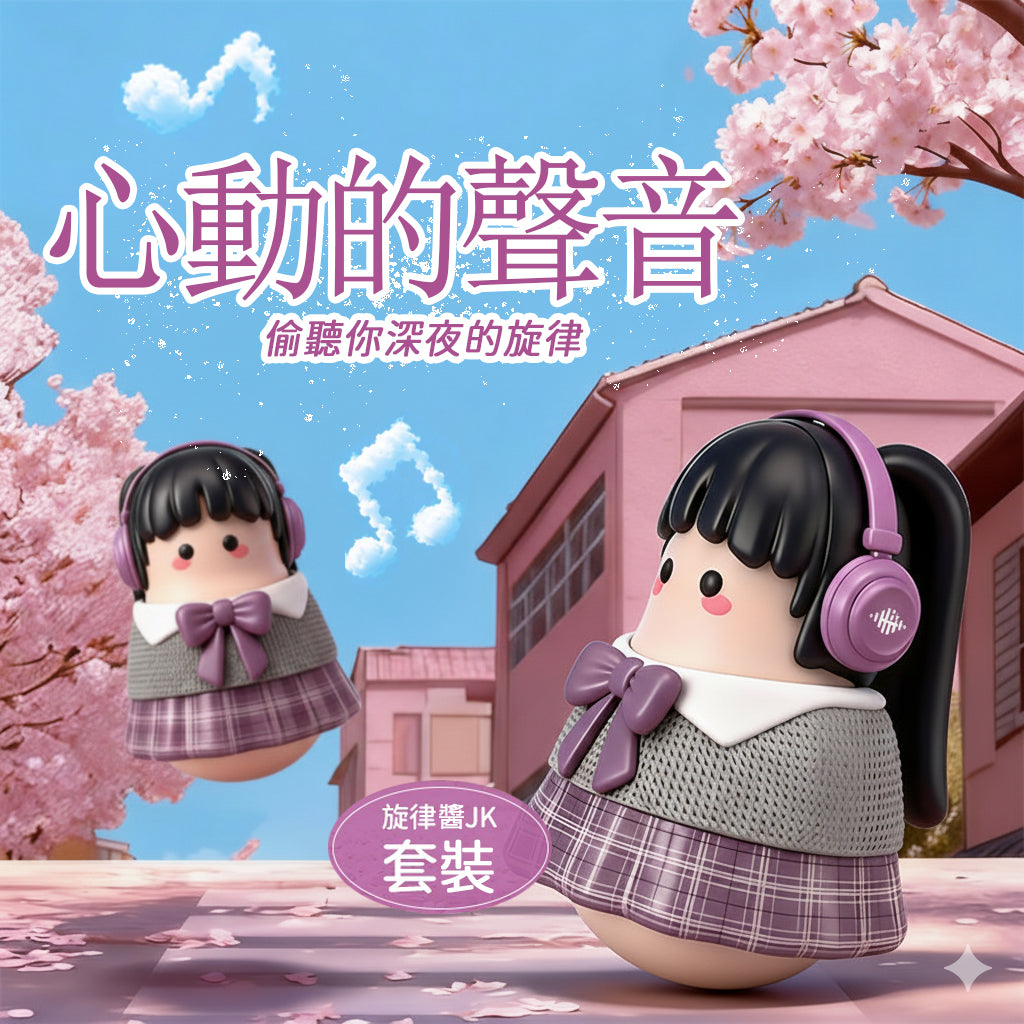 【私密配送】旋律醬JK 咻比震動按摩器